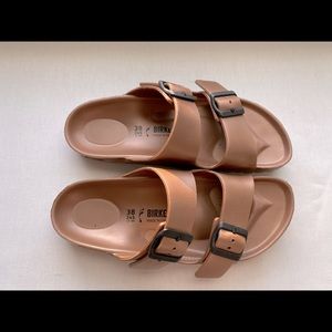 Birkenstock Eva sandal- metallic copper